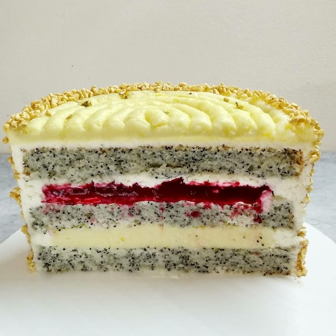 Маковый бисквит