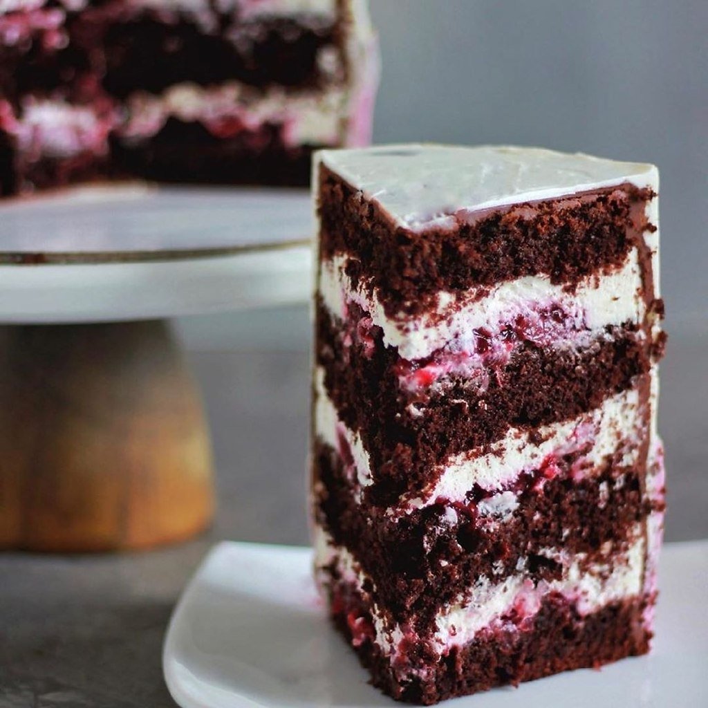 Торт "чёрный лес" (Black Forest Cake)