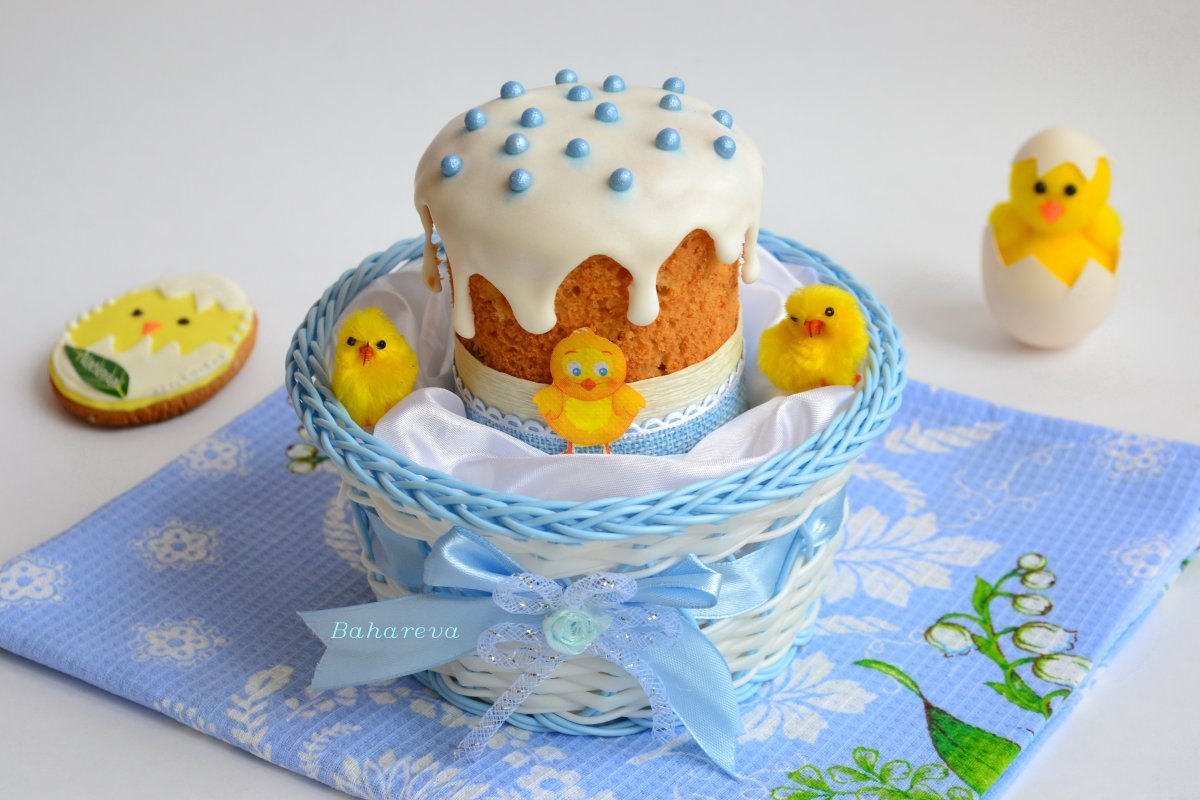 Торт курица