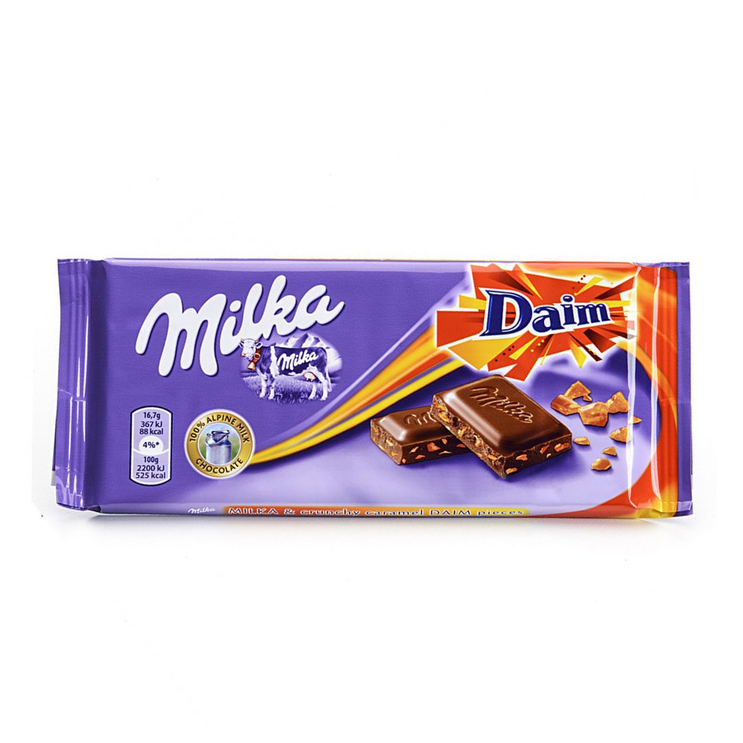 Шоколад Милка дайм 100гр