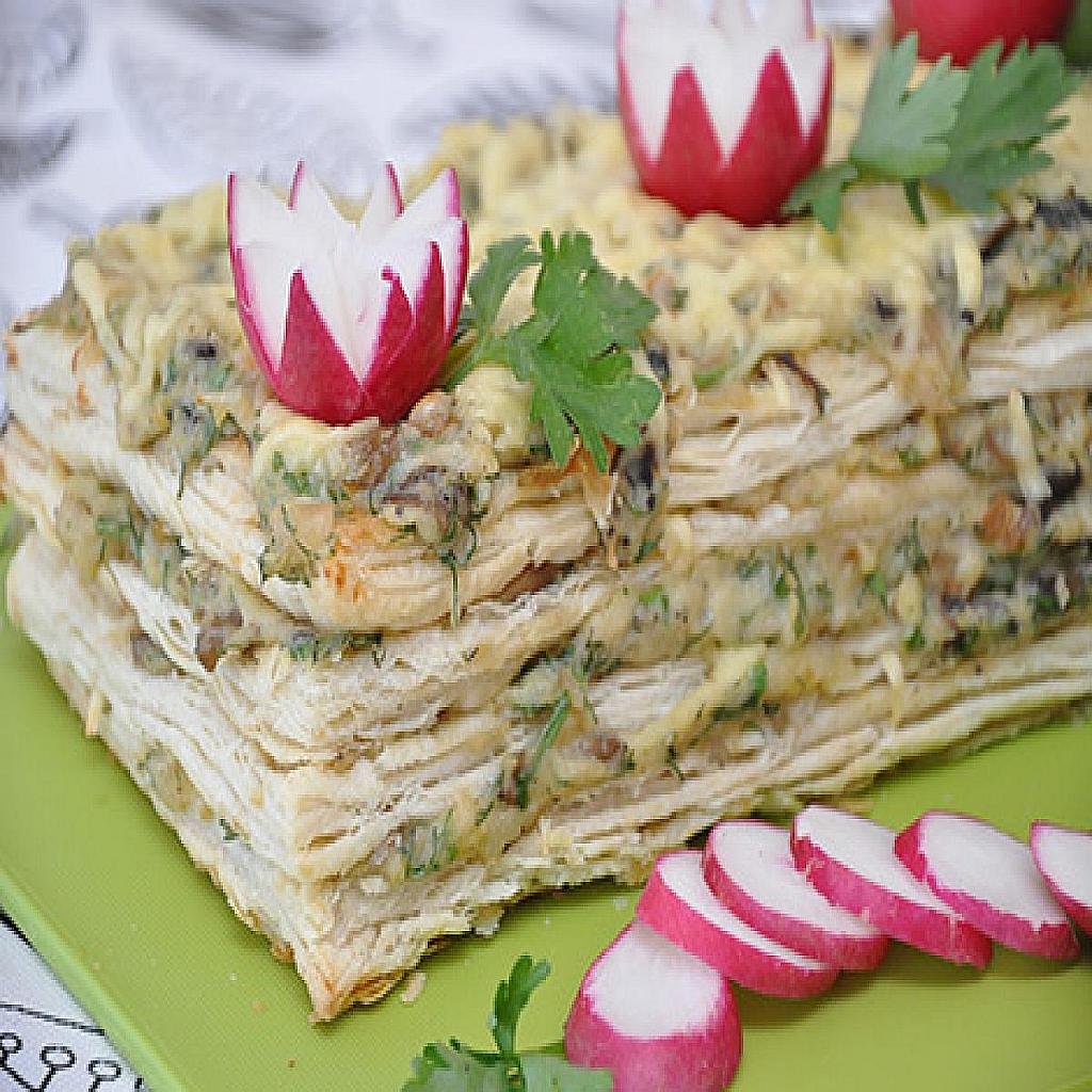 Аппетитный пирог с мясом
