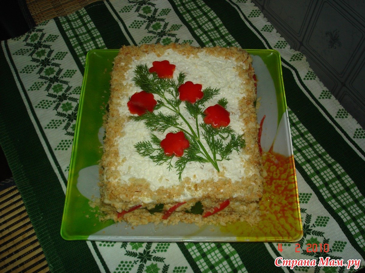 Шведский закусочный торт smörgåstårta смёргасторте