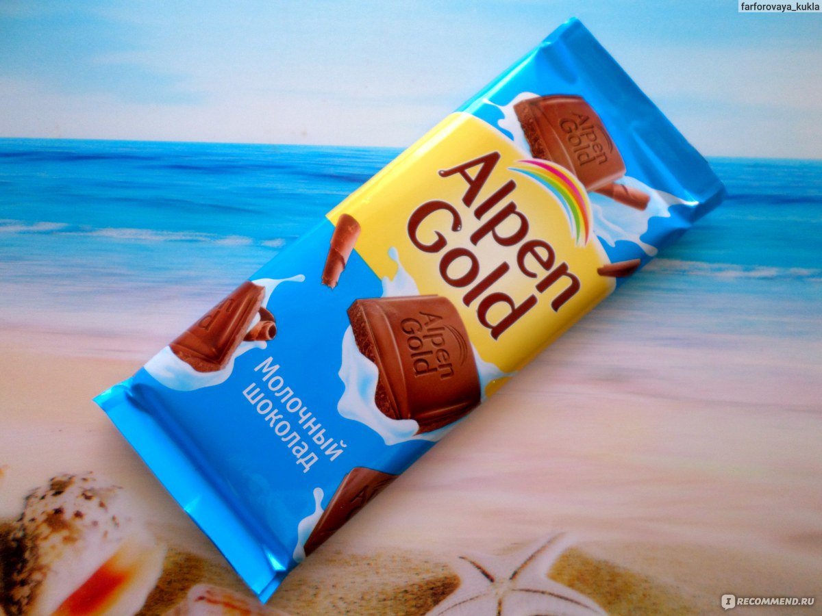 Alpen Gold шоколад фундук