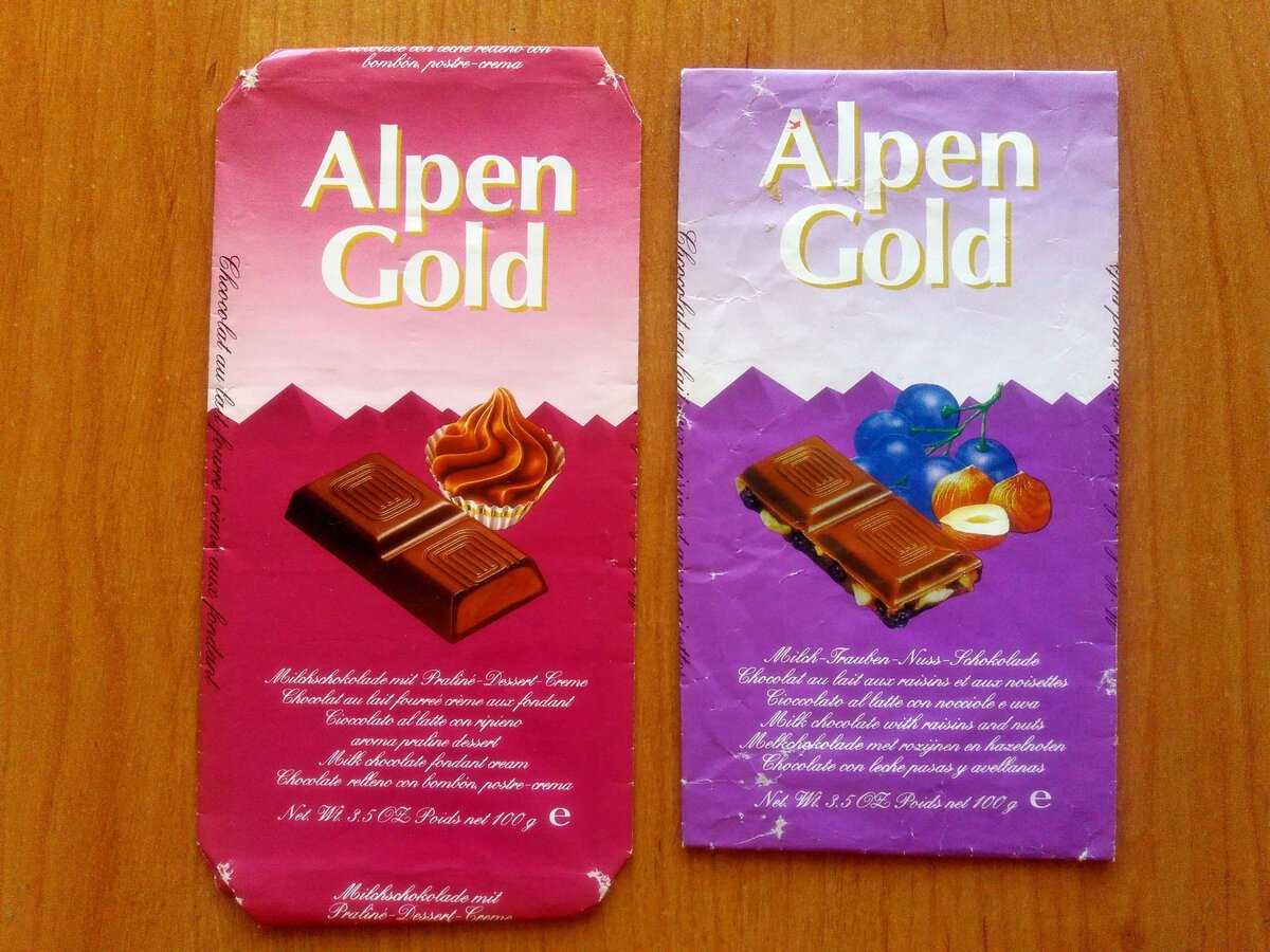 Шоколад Alpen Gold клубника-йогурт, 85г