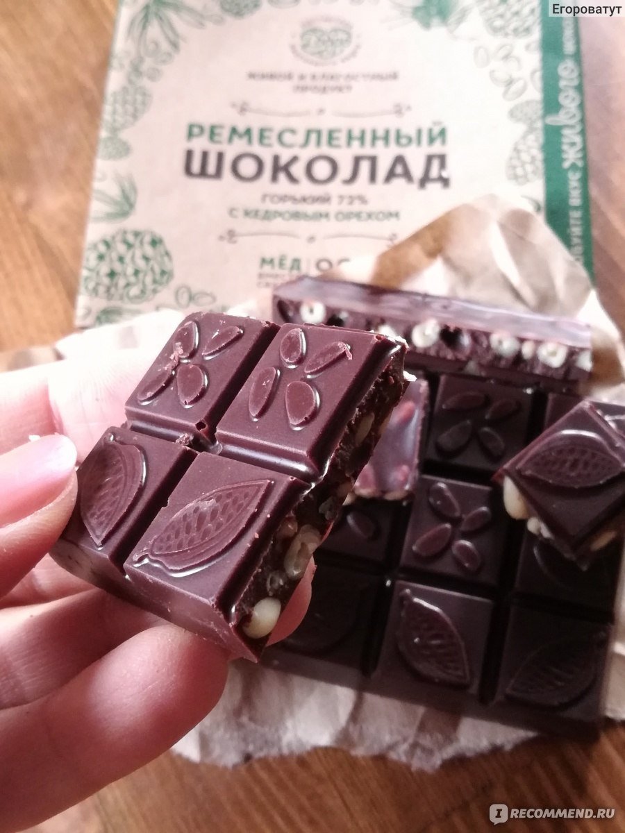 Шоколад без сахара с кокосом