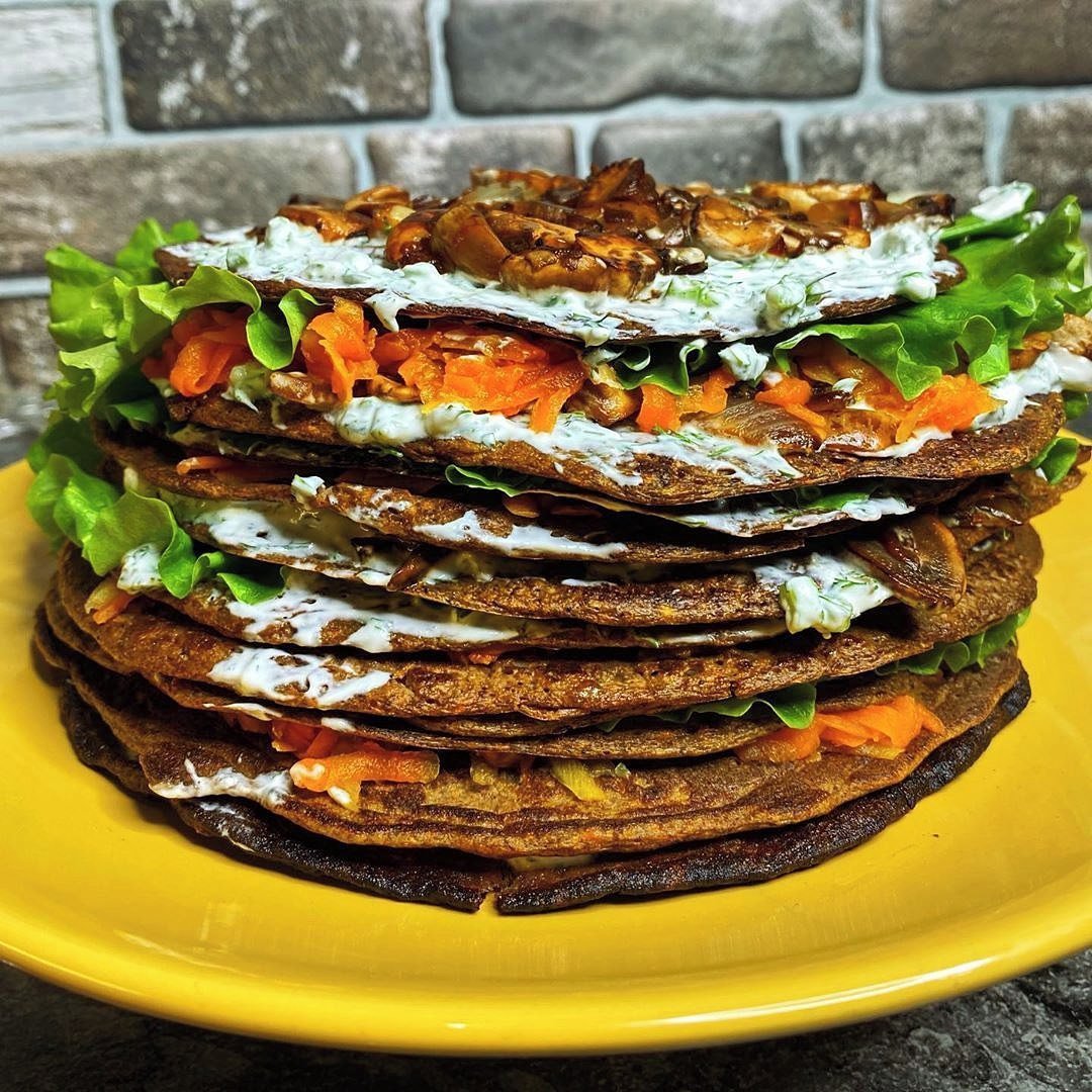 Торт из куриной печени
