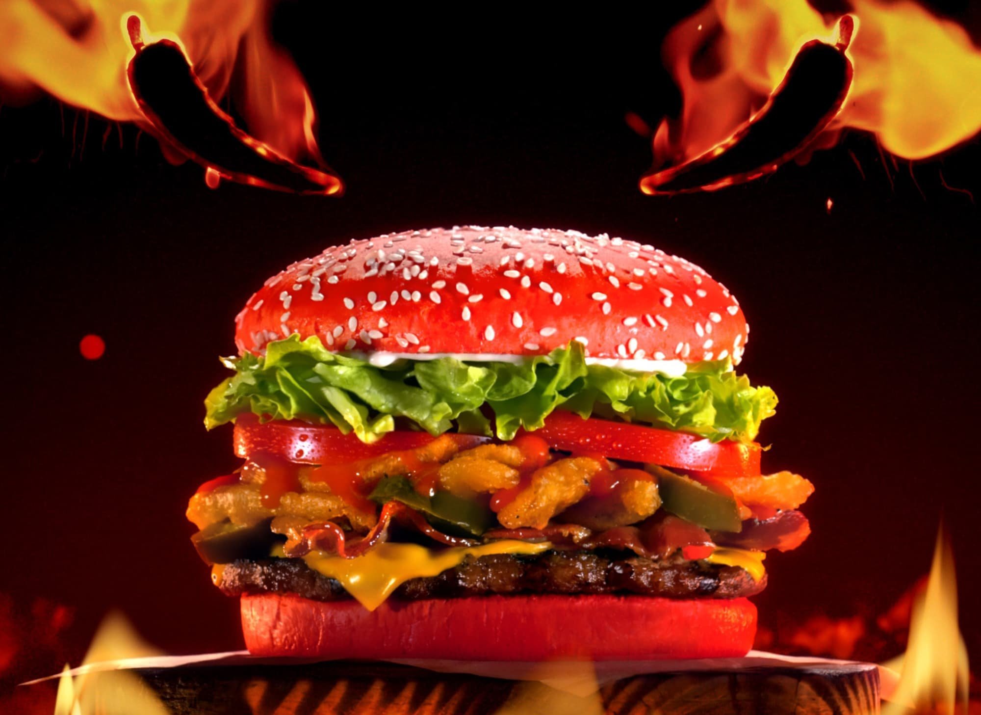 Игра есть бургеры. Шримпбургер бургер Кинг. Ядреный Воппер бургер Кинг. Красный бургер в бургер Кинг.