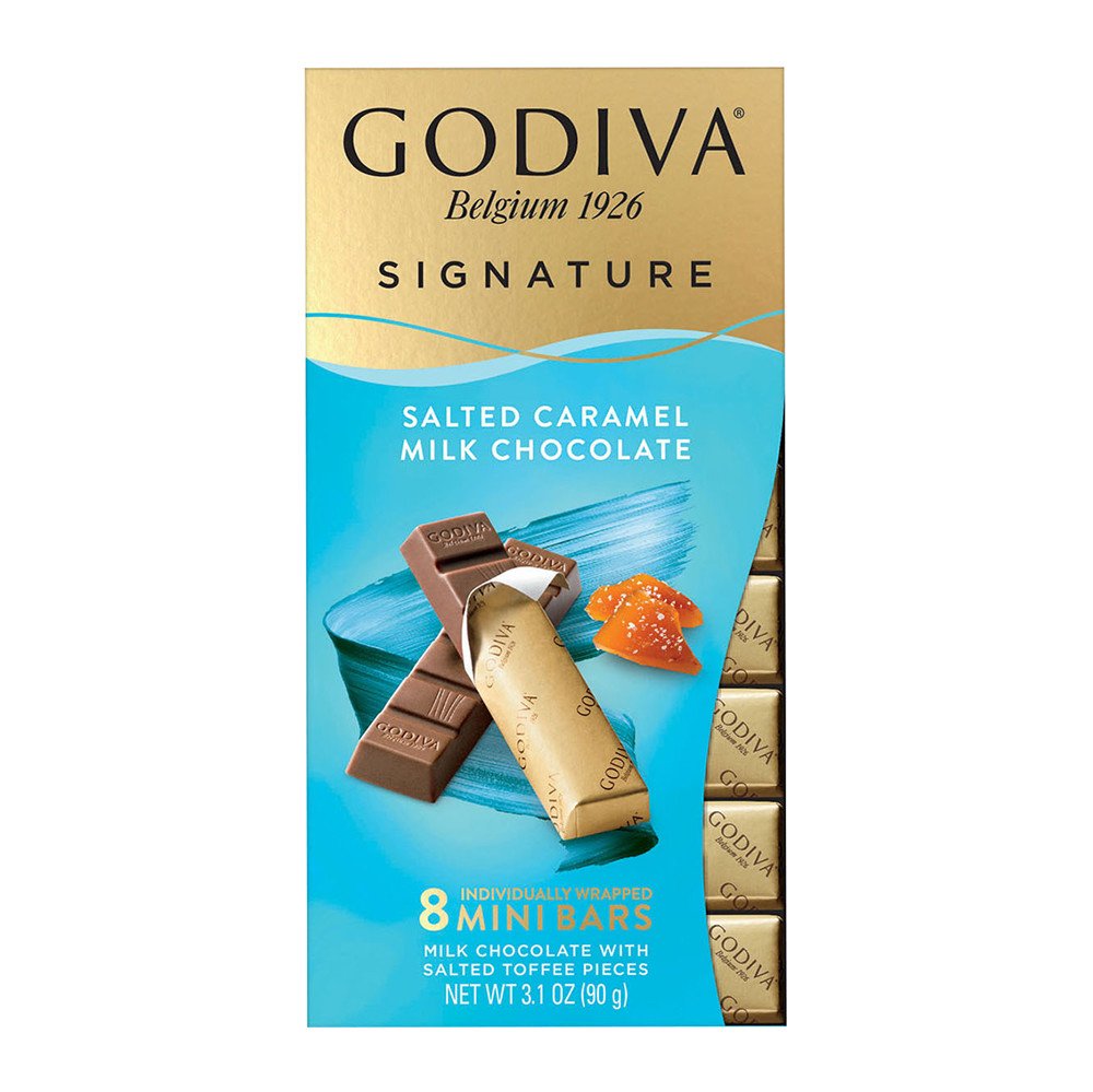 Godiva шоколад с соленой карамелью