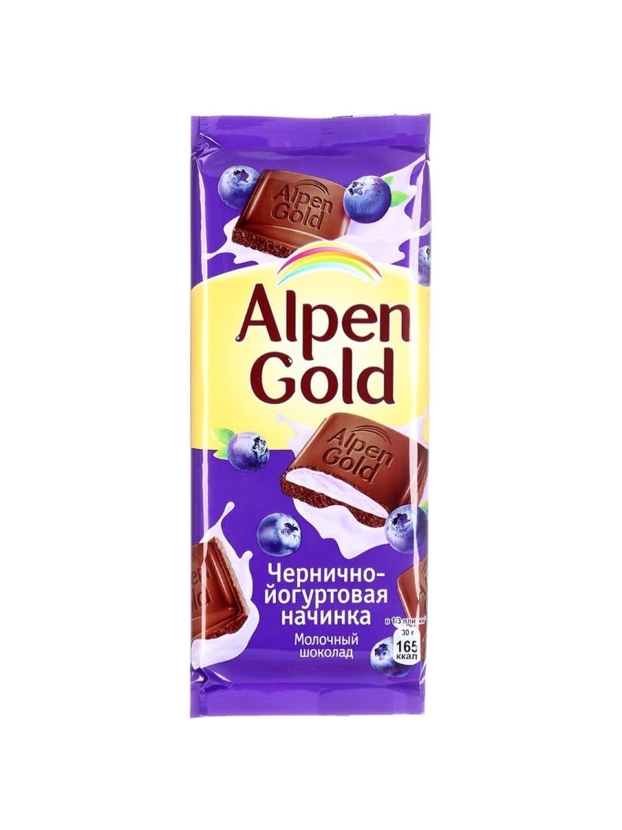 Шоколад Alpen Gold 90гр молочный капучино