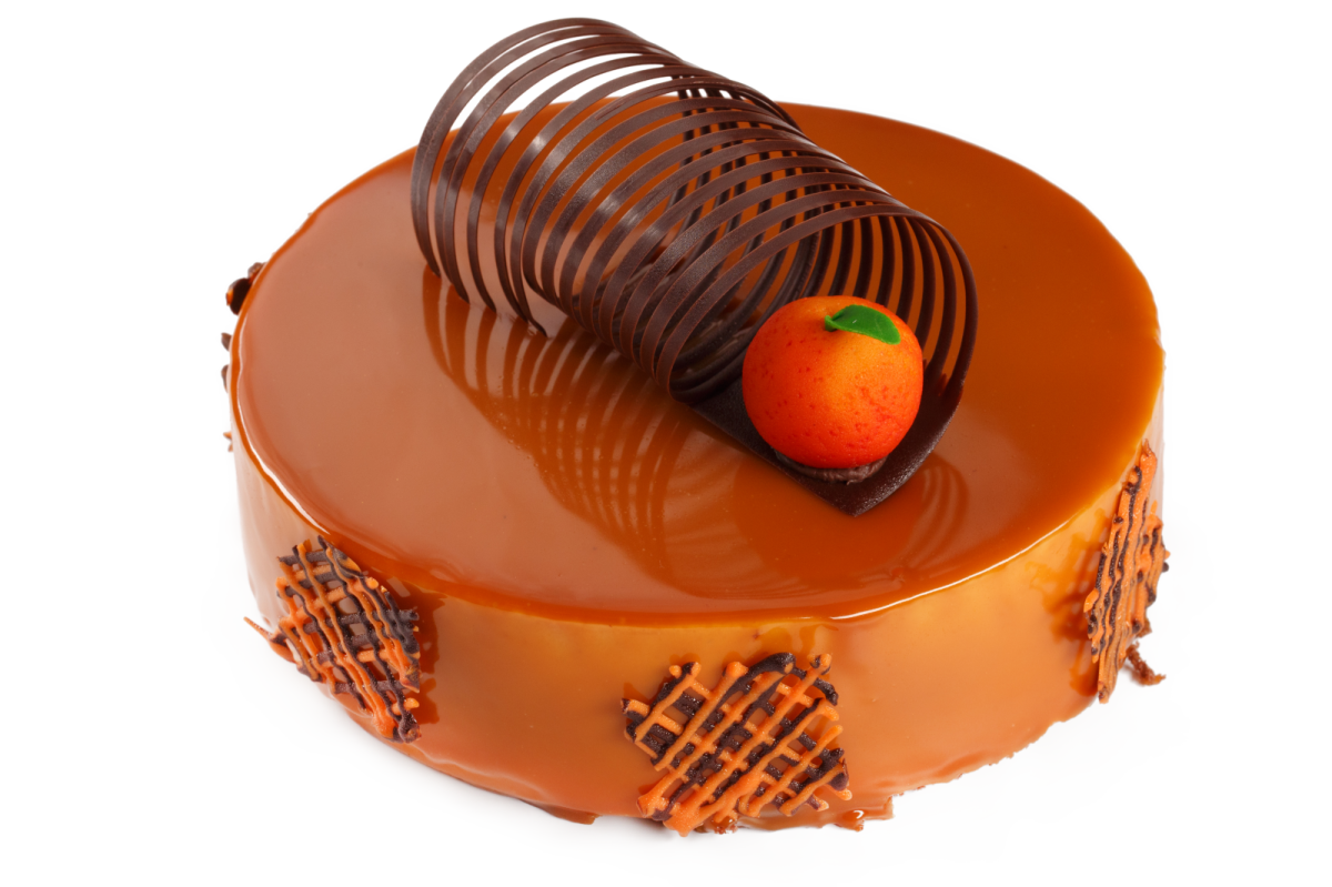 Спираль из карамели