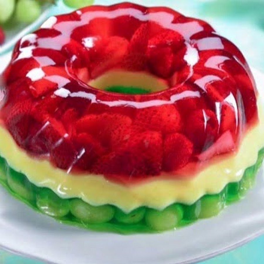 Трайфл клубничный Мохито с клубникой