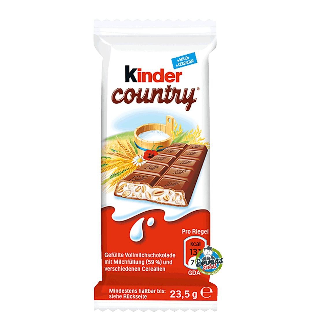 Kinder Country молочный шоколад с молочно-злаковой начинкой