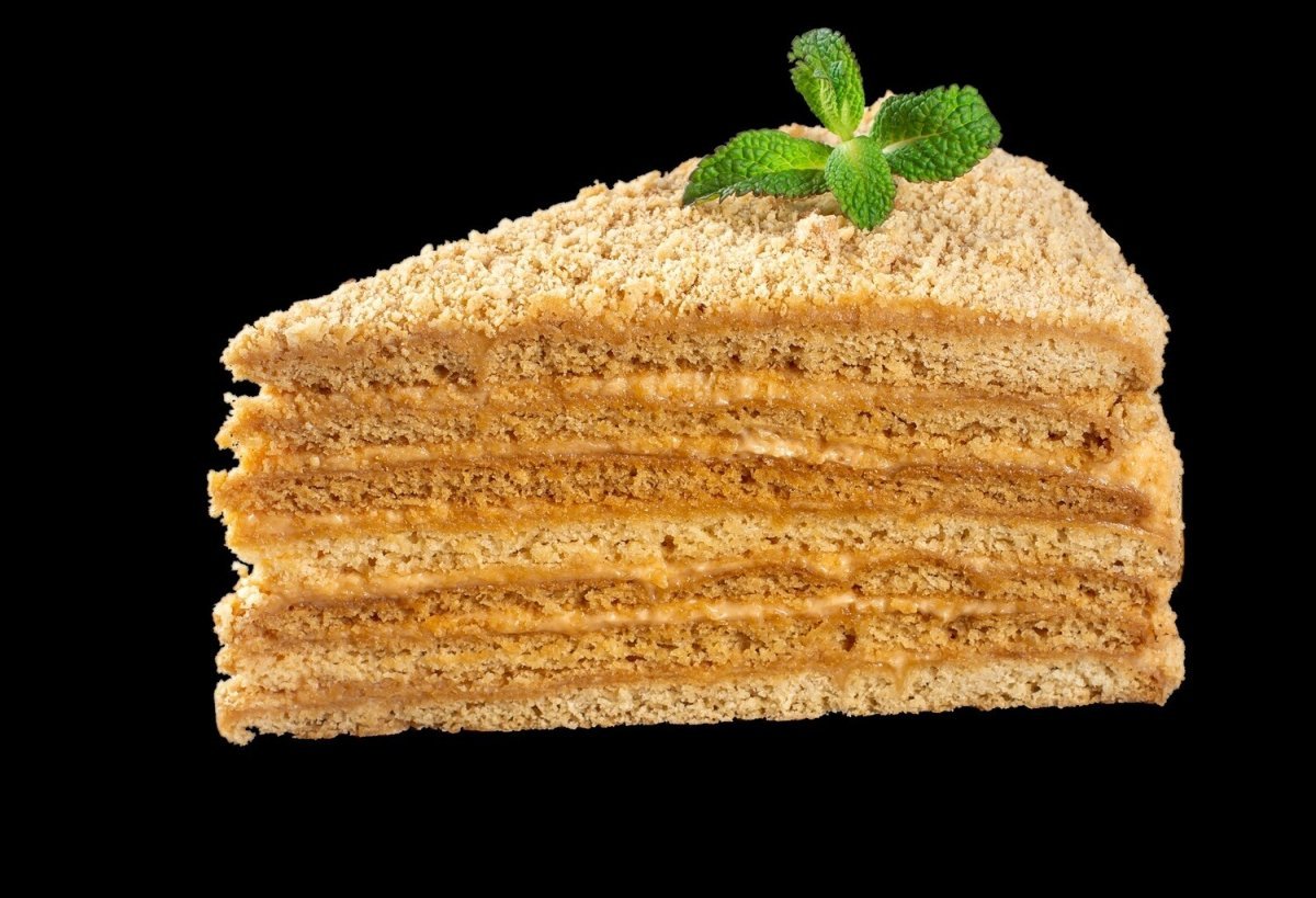Медовый торт коровка