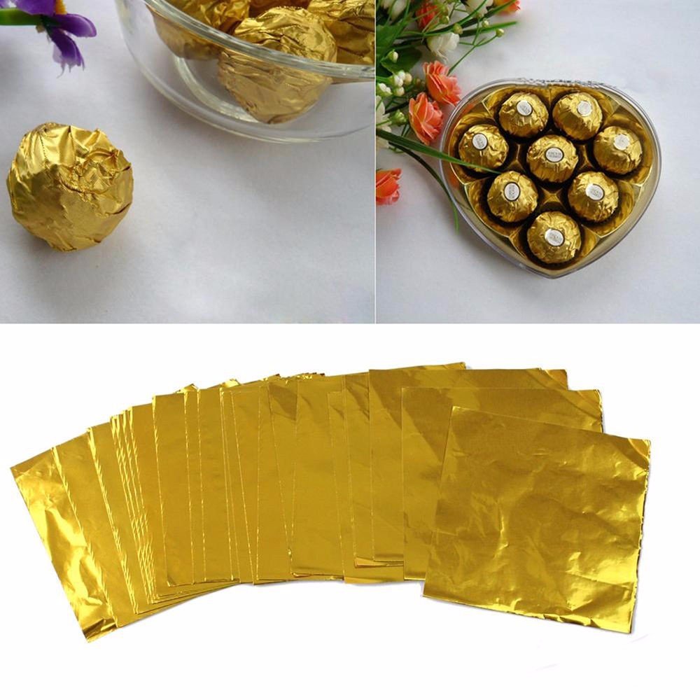 Цветная фольга для конфет