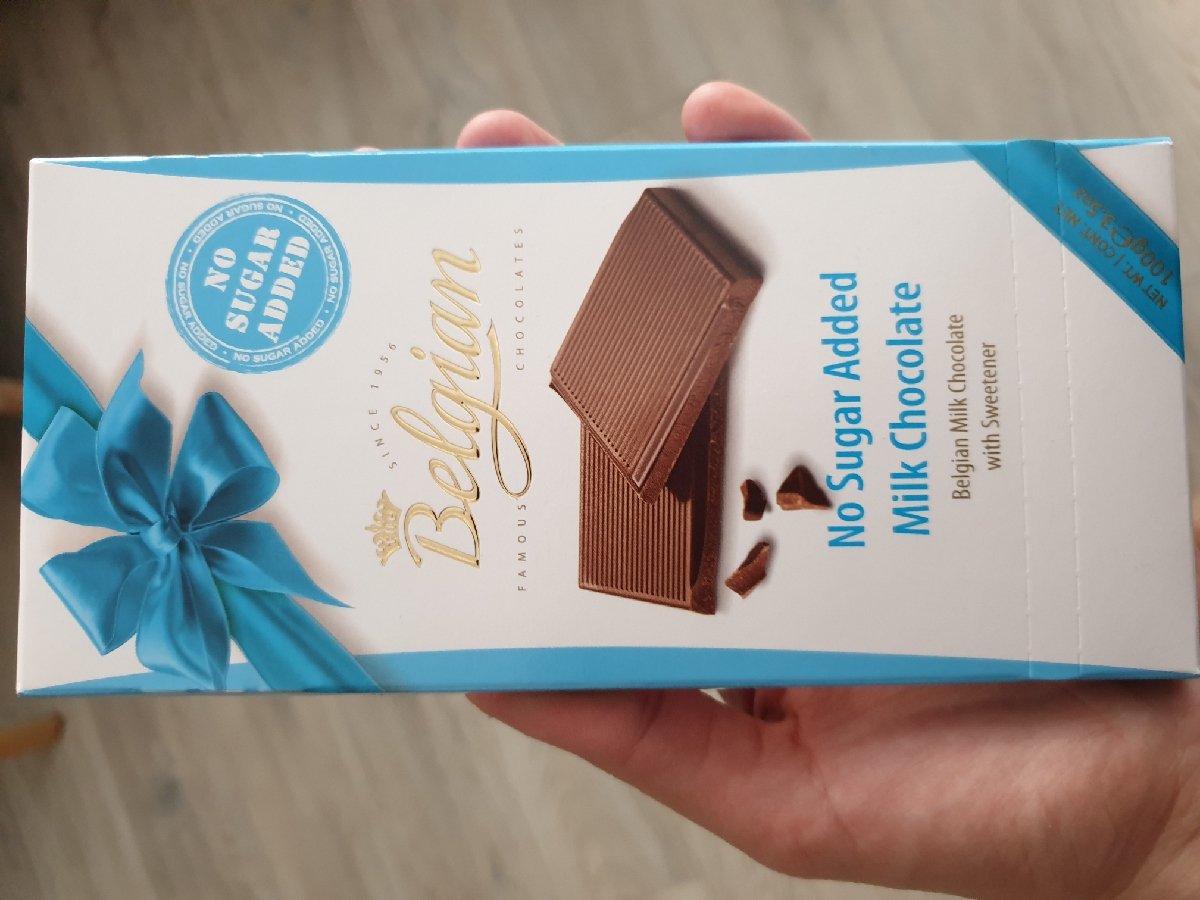 Шоколад the Belgian молочный без сахара, 100г