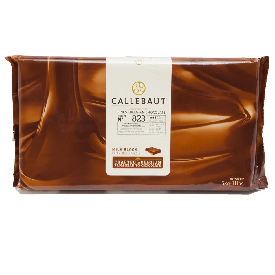 Шоколад молочный без сахара Callebaut