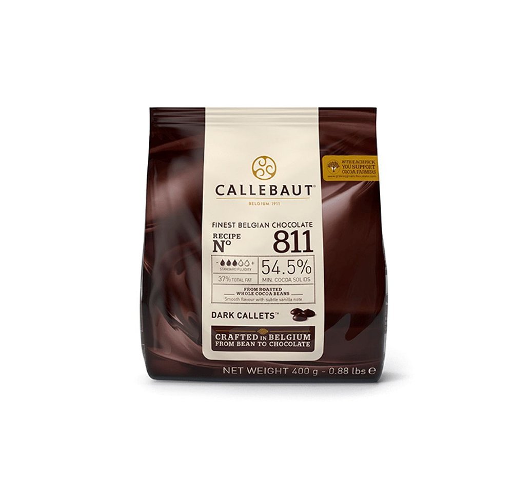 Шоколад Callebaut темный 54,5%