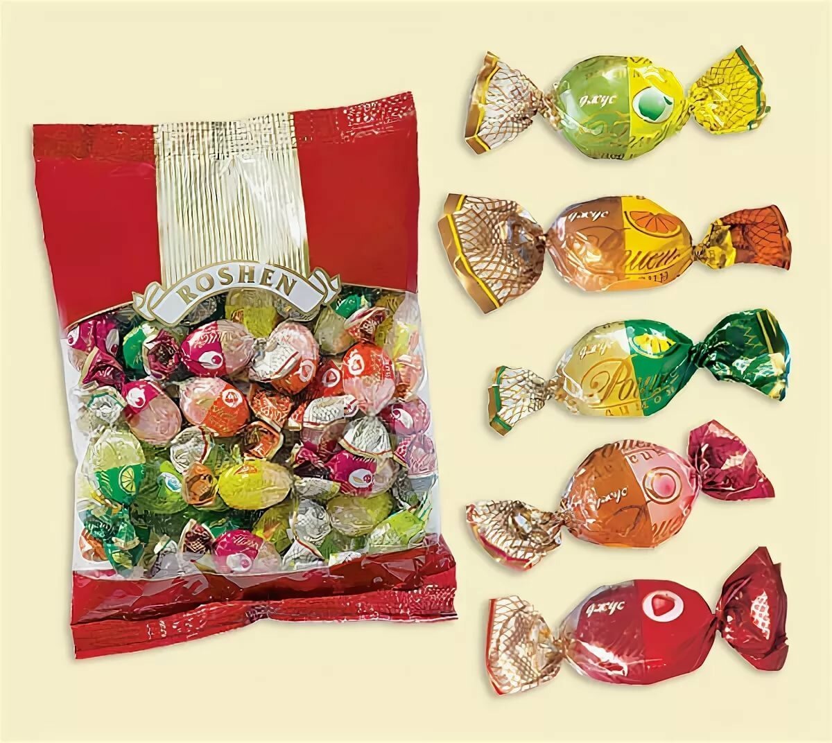 Карамель леденцовая на палочке "спиралька" 30гр*30шт*1 блок.