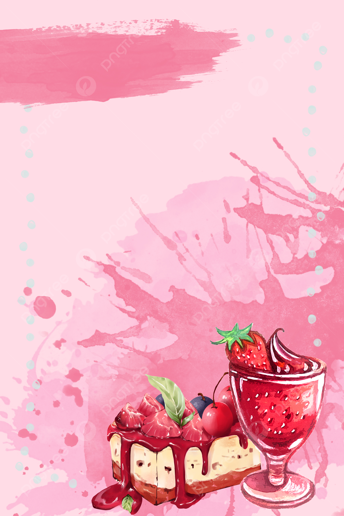 Barbecue Sauce and Strawberry