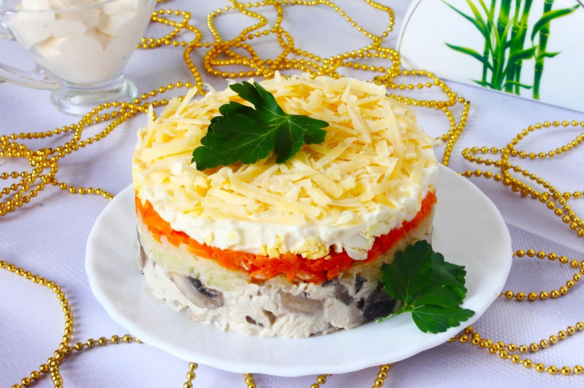 Красивые салаты