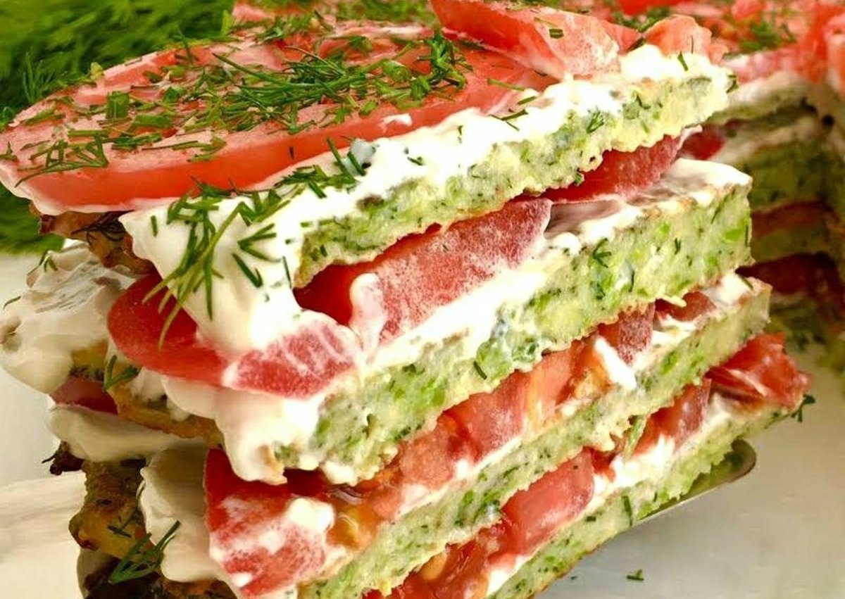Торт из кабачков ПП
