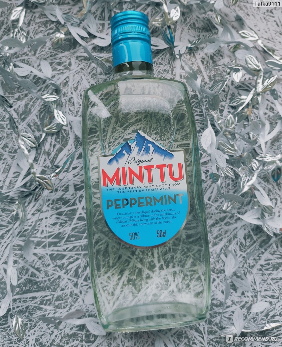 Minttu ликер 50 градусов