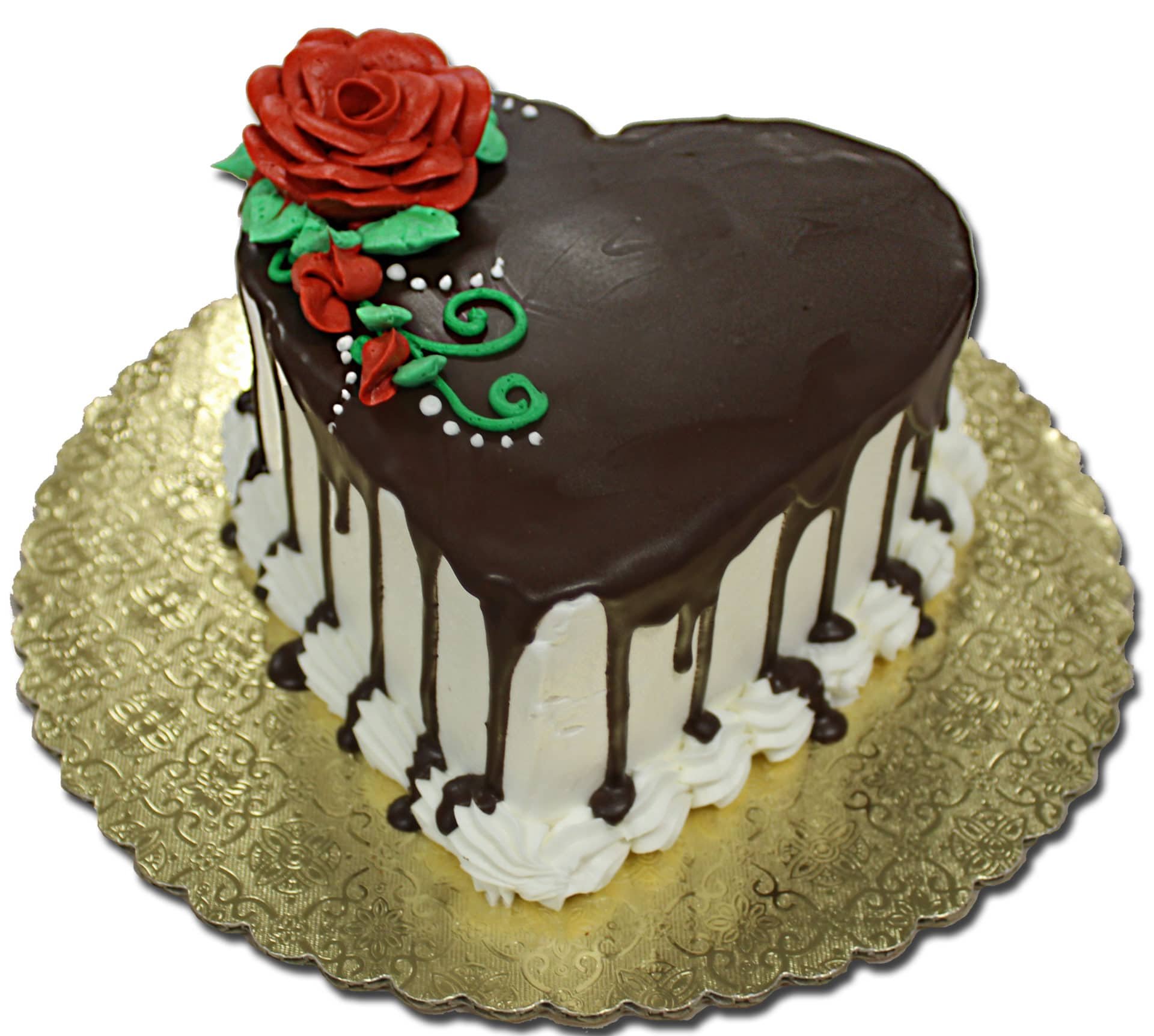 Шоколадный торт в форме
