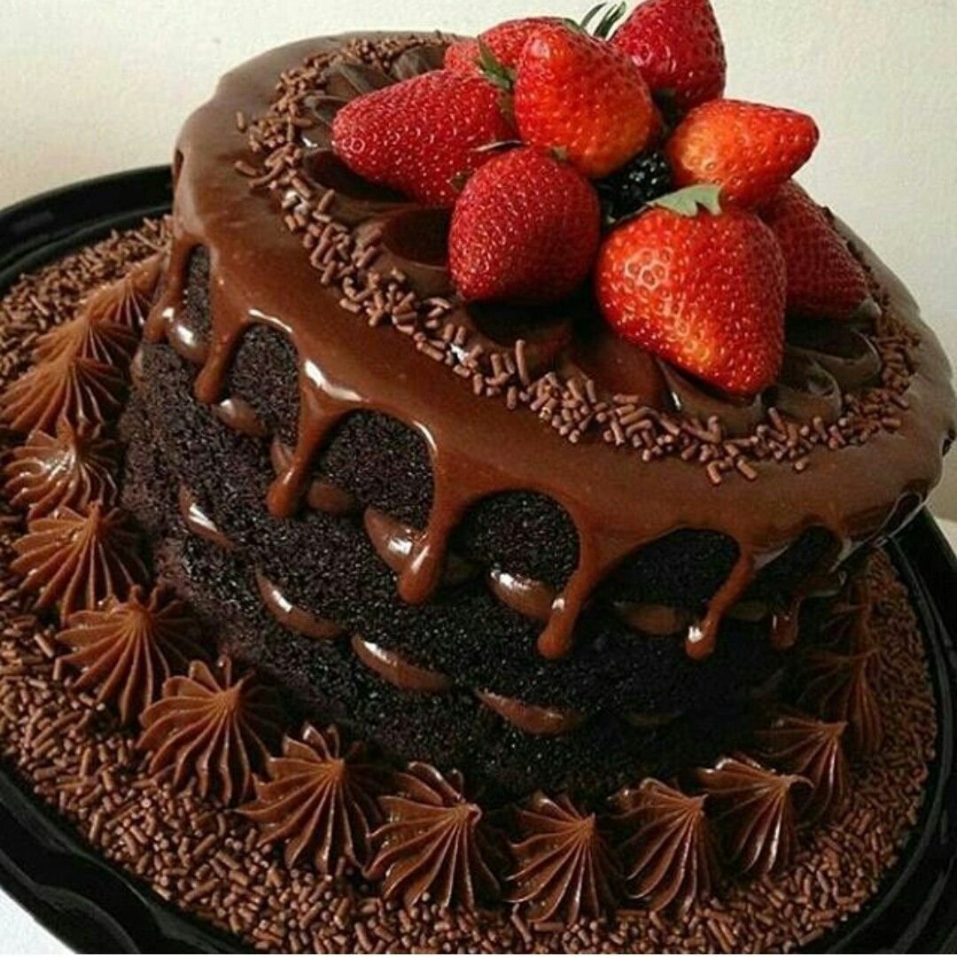 Самый красивый шоколадный торт