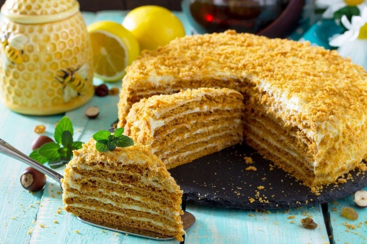 Наталья Калнина медовый торт