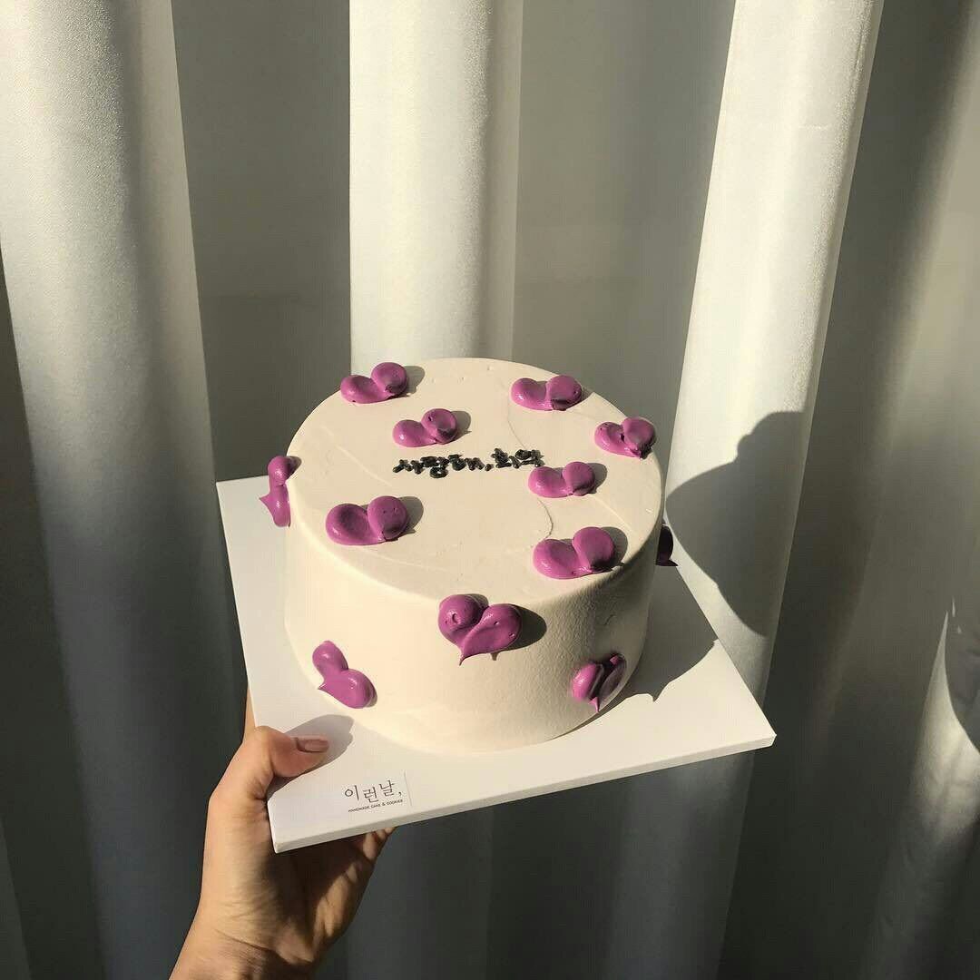 Корейский торт Happy Birthday