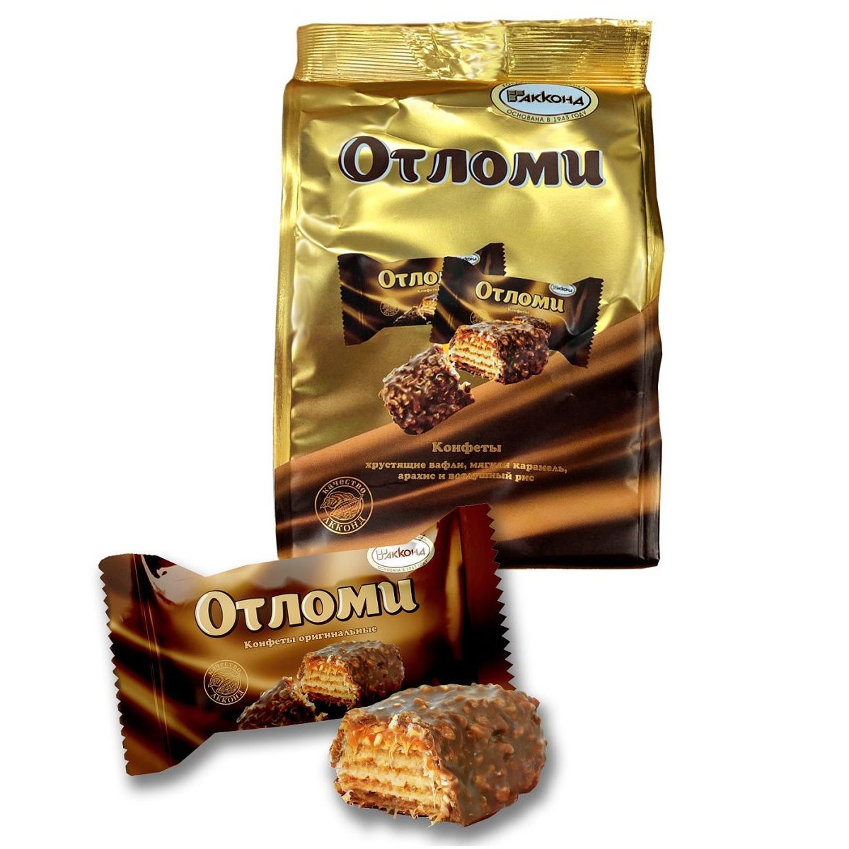 Акконд конфеты Отломи 360 гр