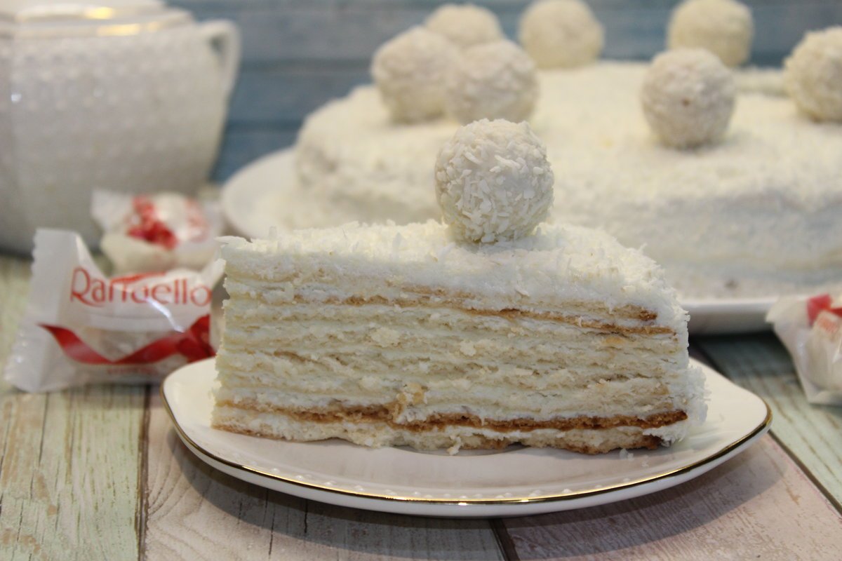 Торт Raffaello