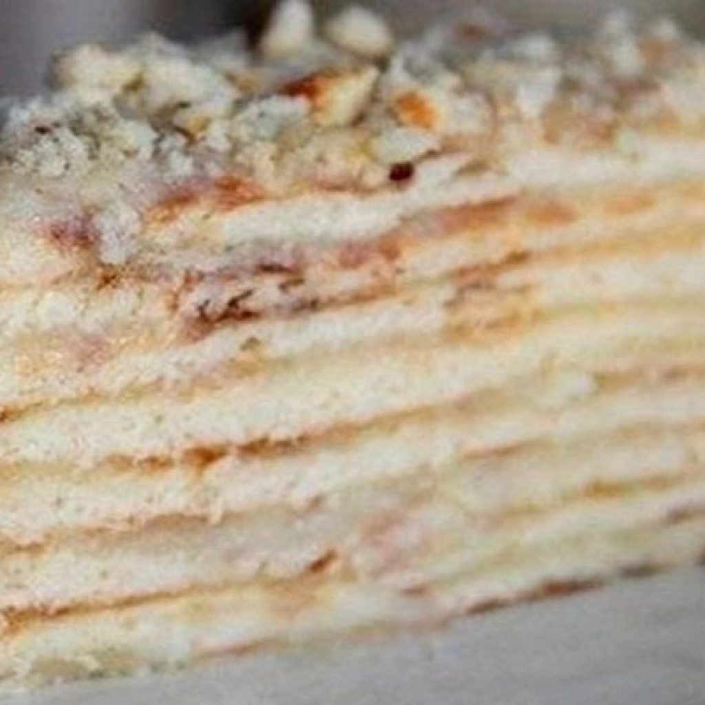 Безумно вкусный торт Наполеон