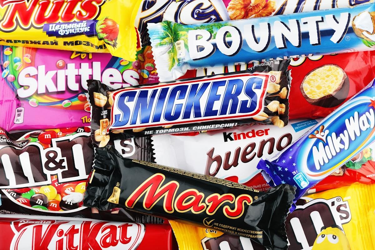 Конфеты Mars snickers Twix Bounty Milkyway