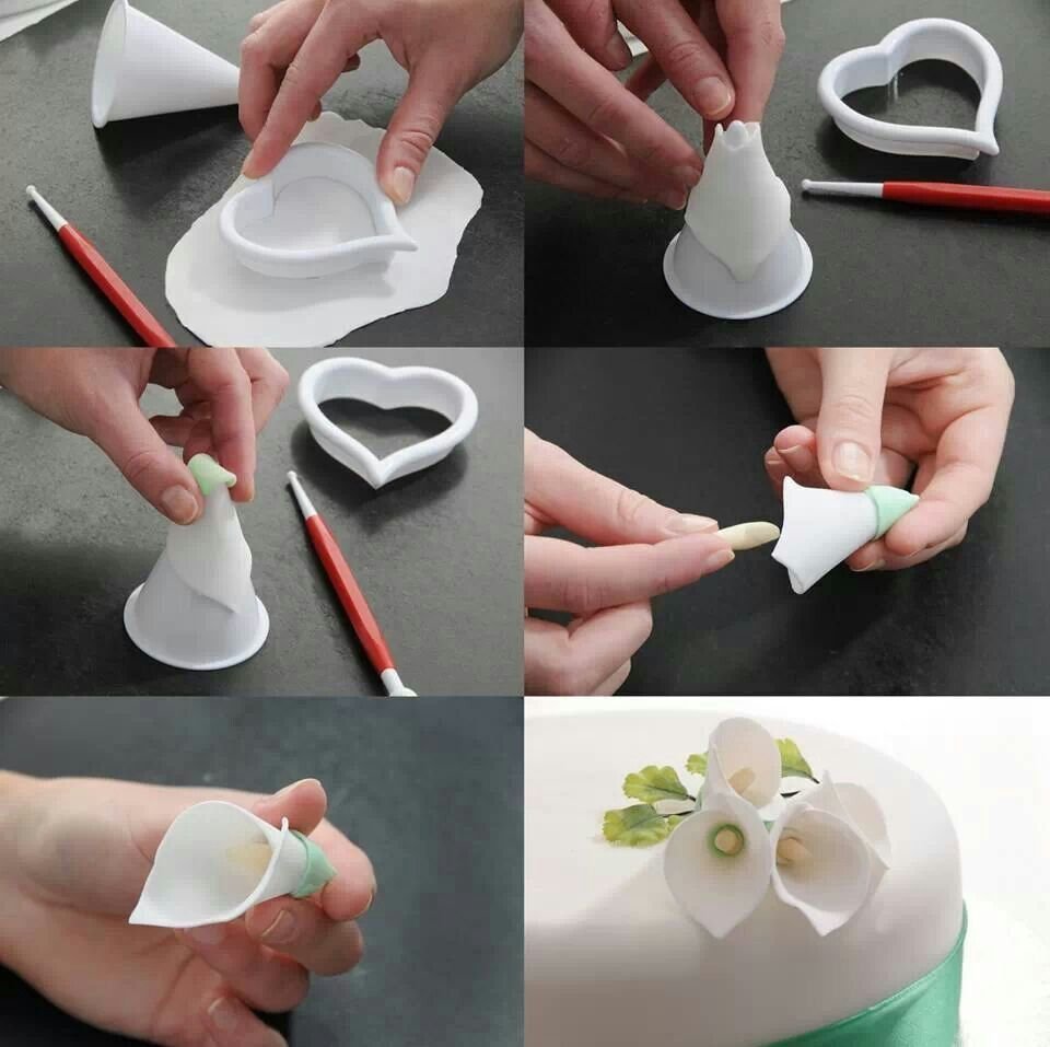 Фигурки из мастики простые и лёгкие