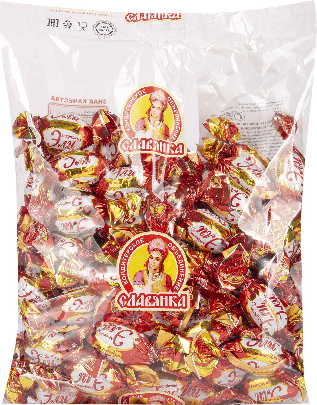 Конфеты Славянка Эли шоколадные