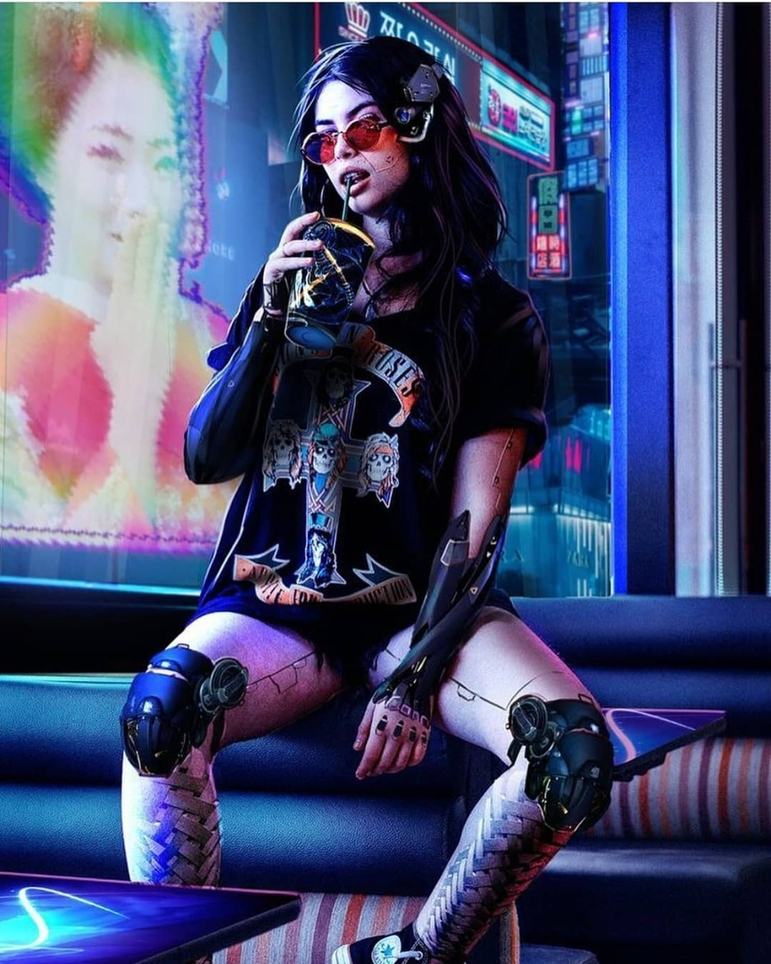 Киберпанк 2077 девушки