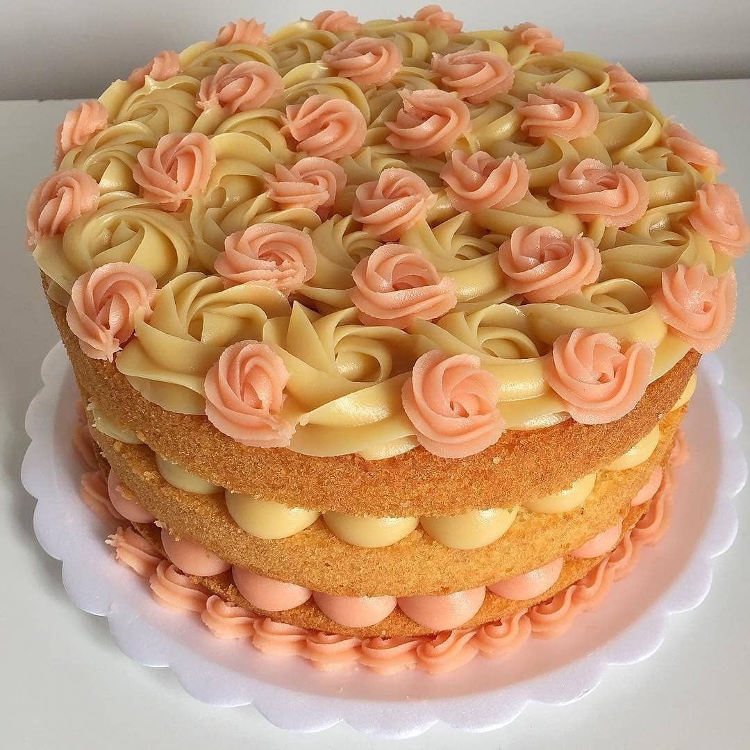 Торт маковый бисквит лимонный курд
