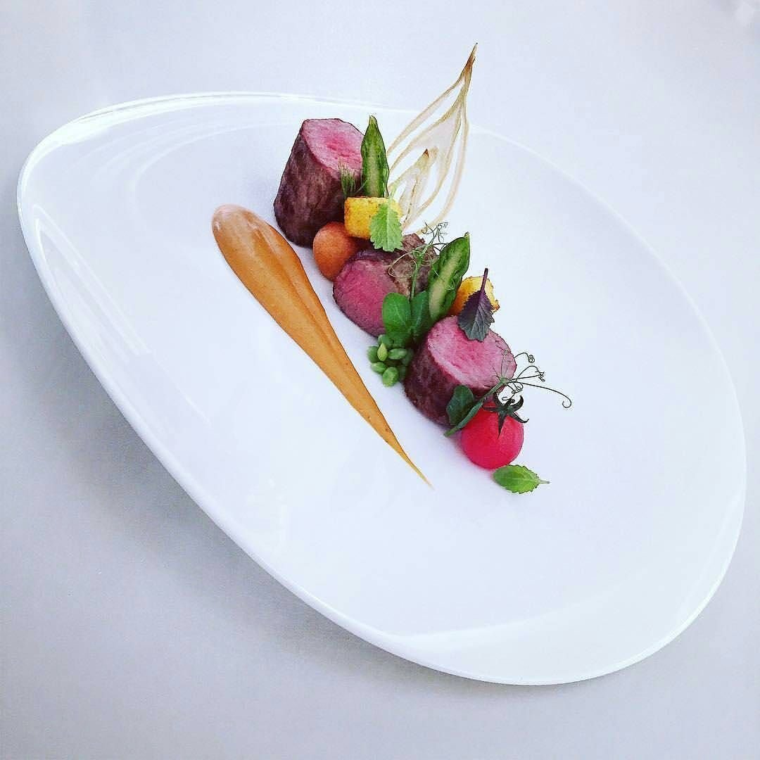 Карпаччо из свеклы с козьим сыром
