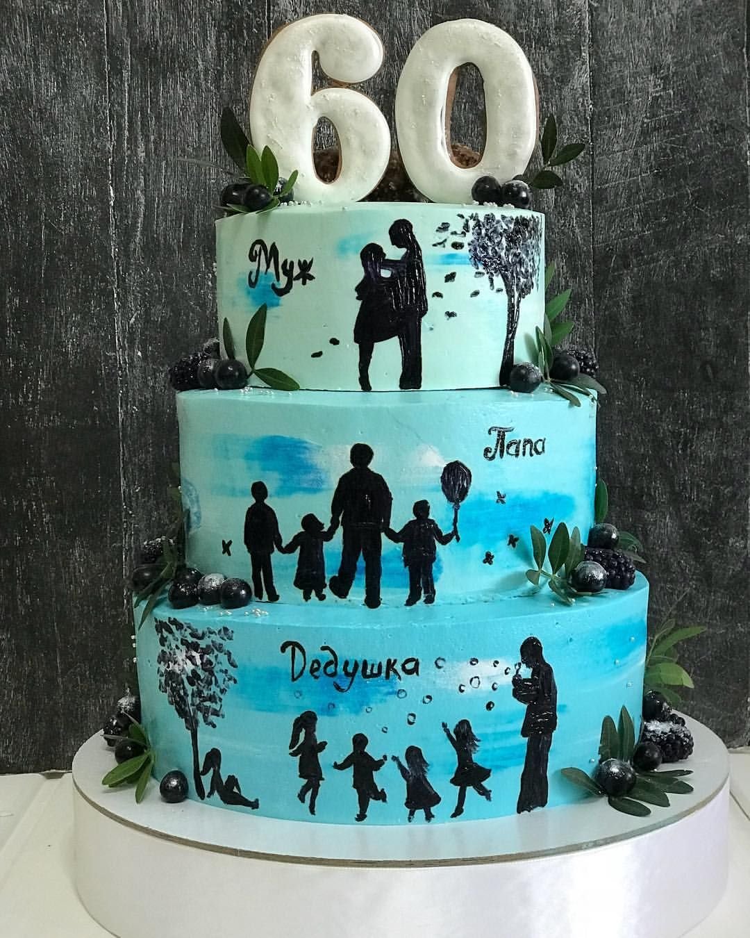 Торт на 90 лет бабушке
