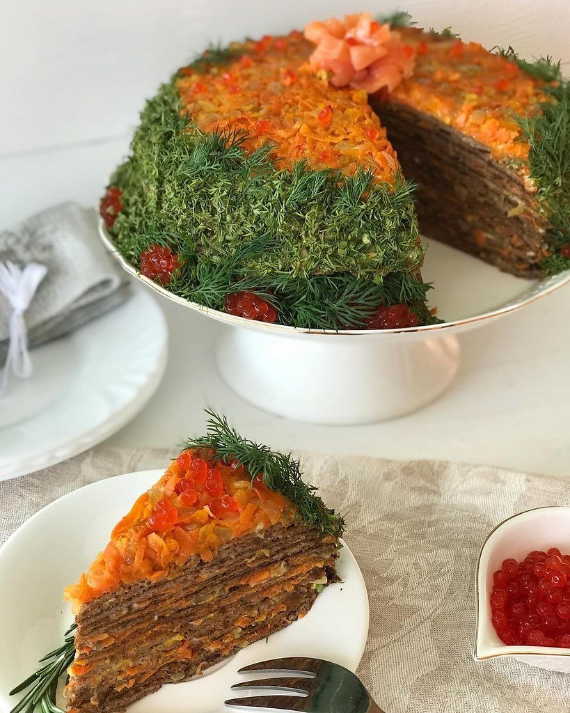 Печеночный пирог