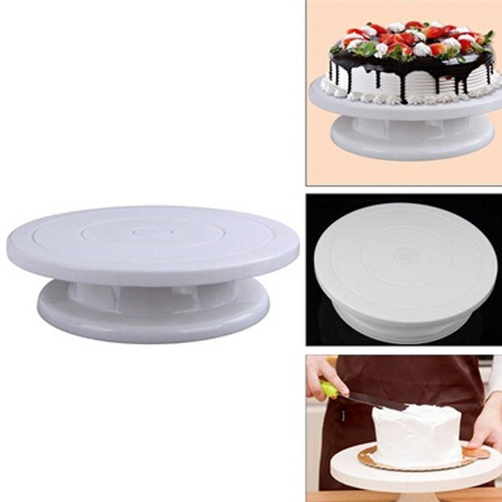 Подставка для торта, крутящаяся 28 см. Cake Turntable