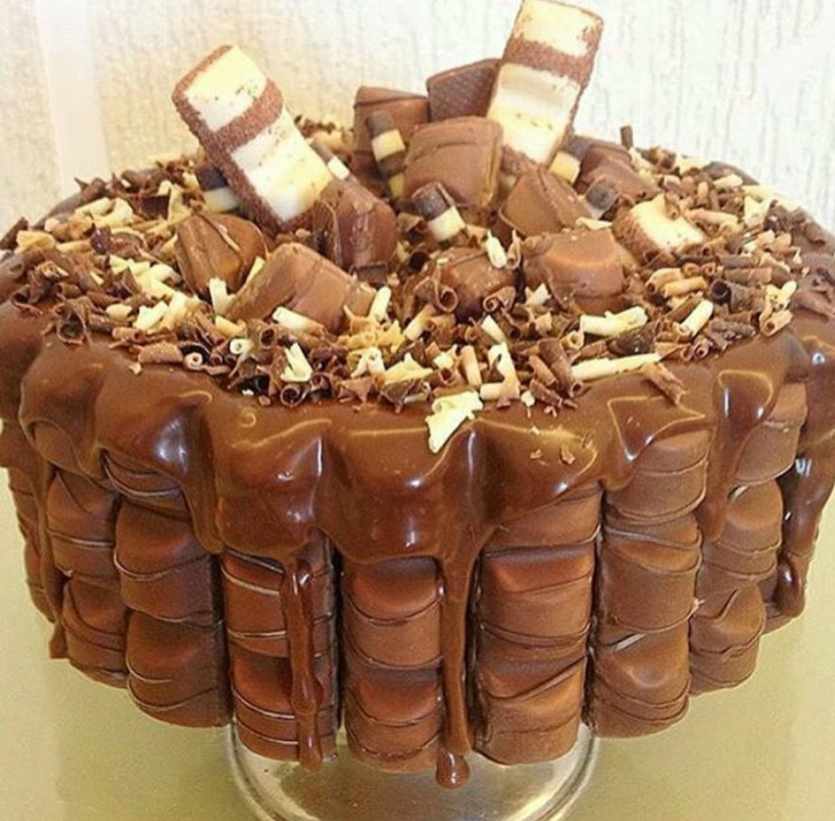 Qozlu Qaymaqli tort