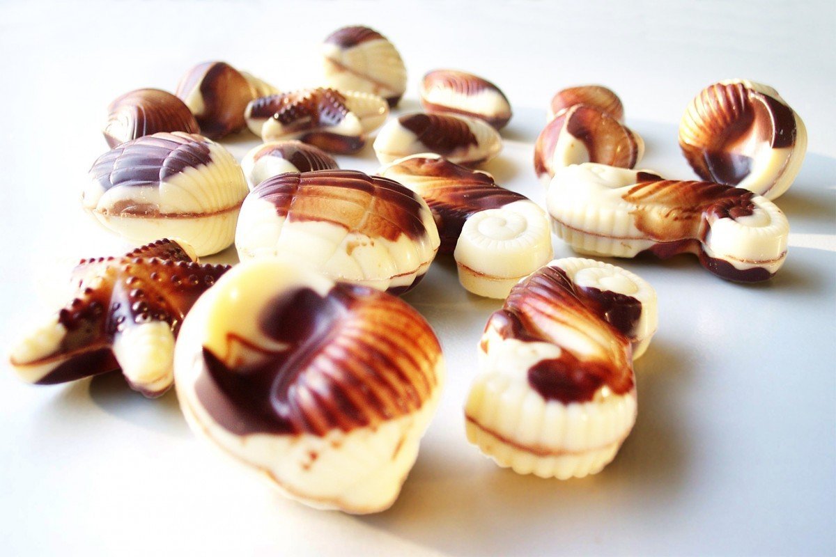 Конфеты Belgian Seashells "морские ракушки"