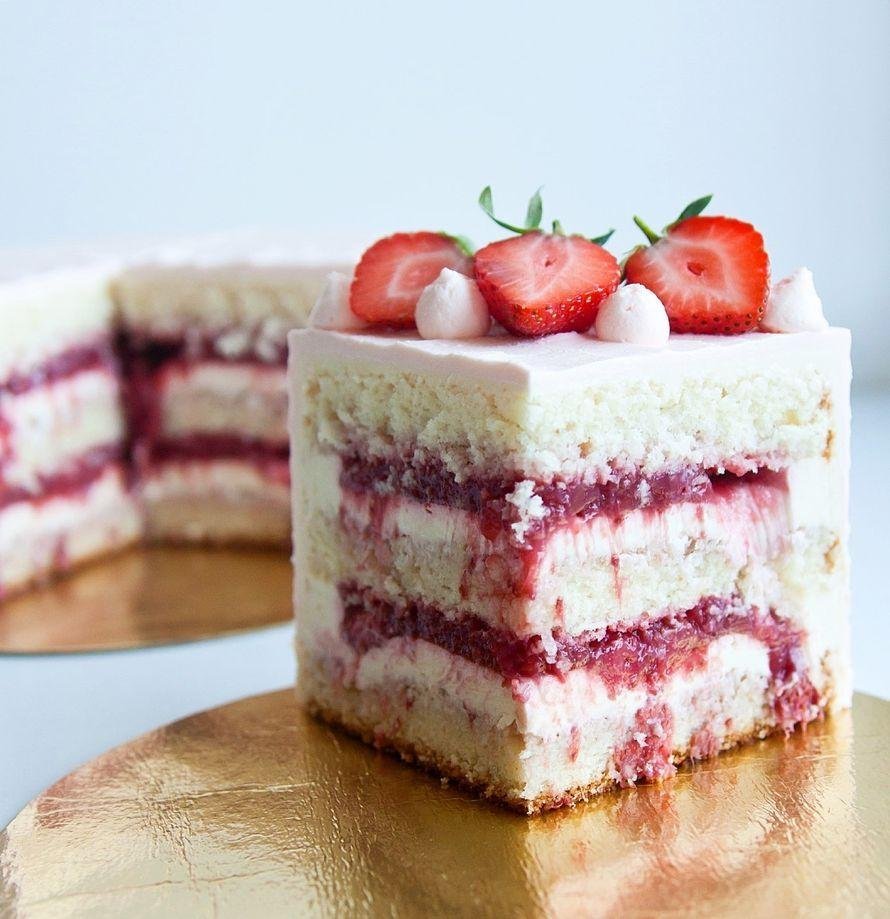 Конфи, крем чиз, бисквит