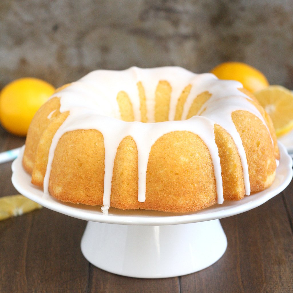 Лимонная глазурь для торта