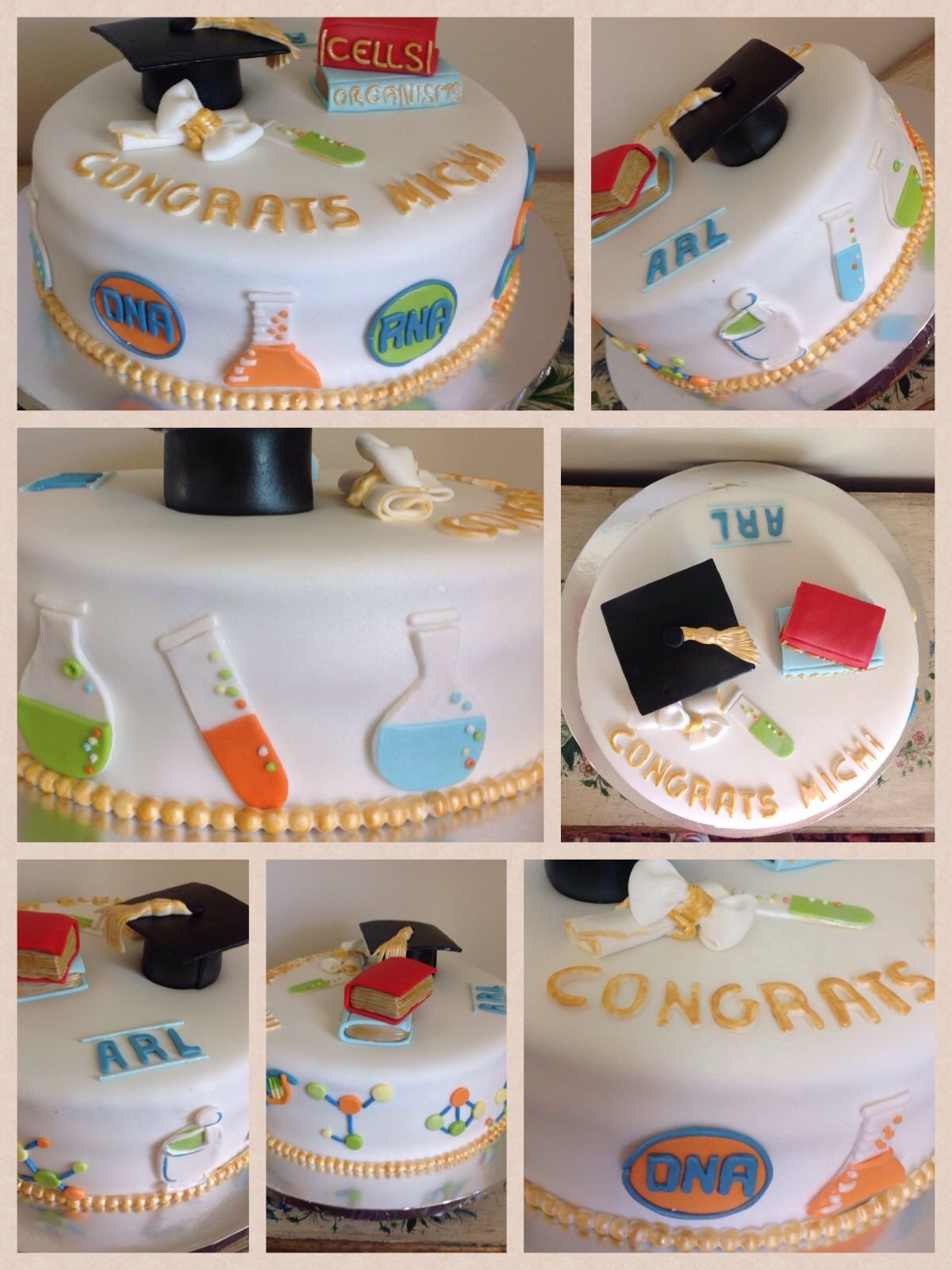 Biologist Cake