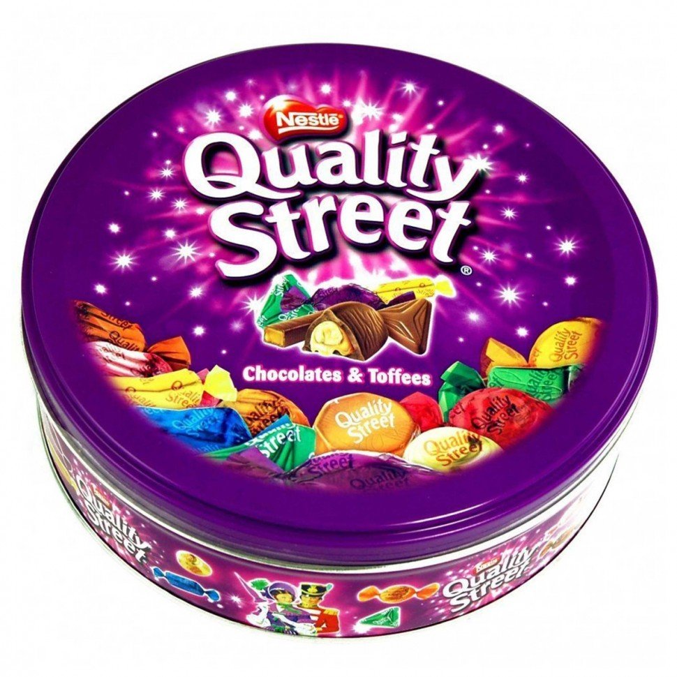 Коробка жестяная Macintosh quality Street