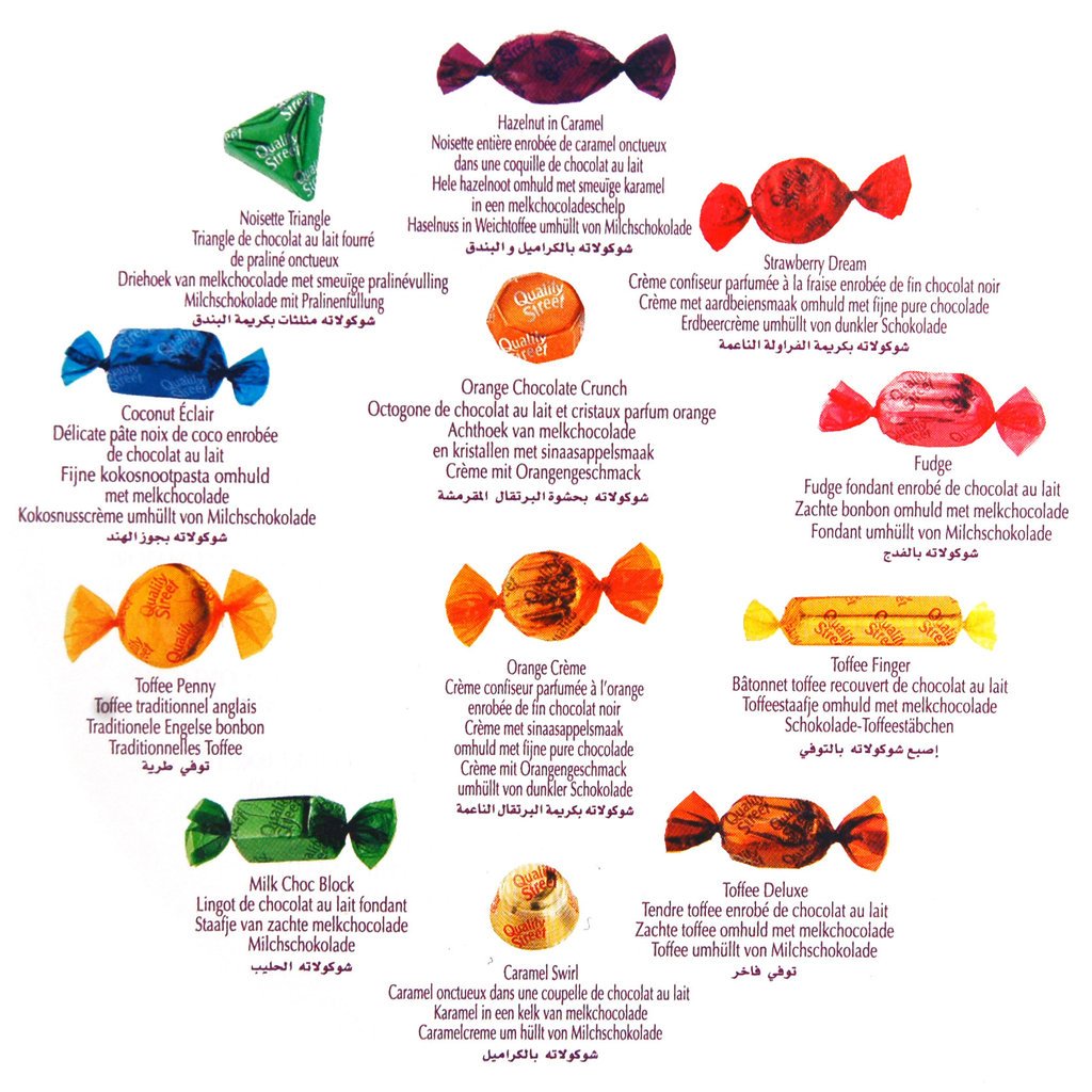 Конфеты Nestle quality Street