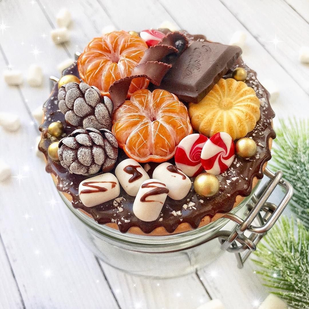 Баночки из полимерной глины